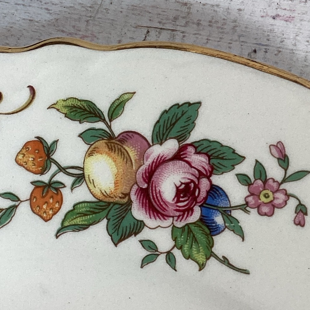 Vintage Homer Laughlin R1294 Luncheon Plate 9” 1940s - Picture 4 of 8